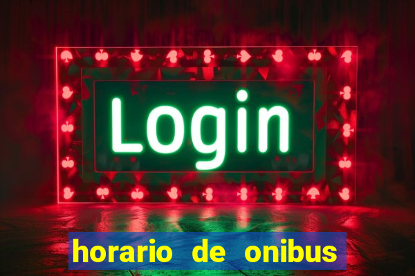 horario de onibus vila nova imbituba